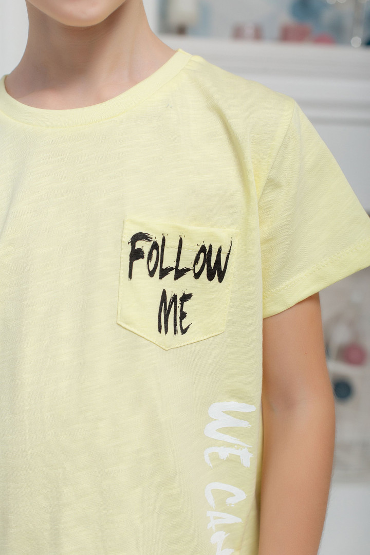 Футболка " Follow me" для мальчика