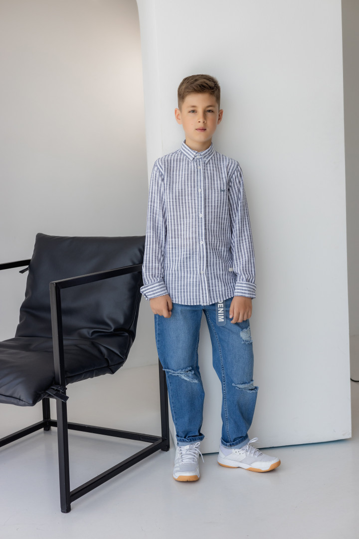 Рваные джинсы DENIM для мальчика