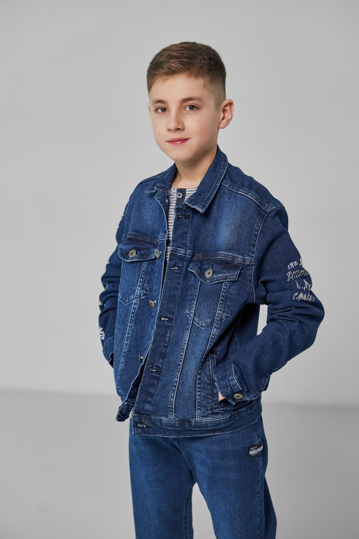 Джинсовая куртка ART для мальчика