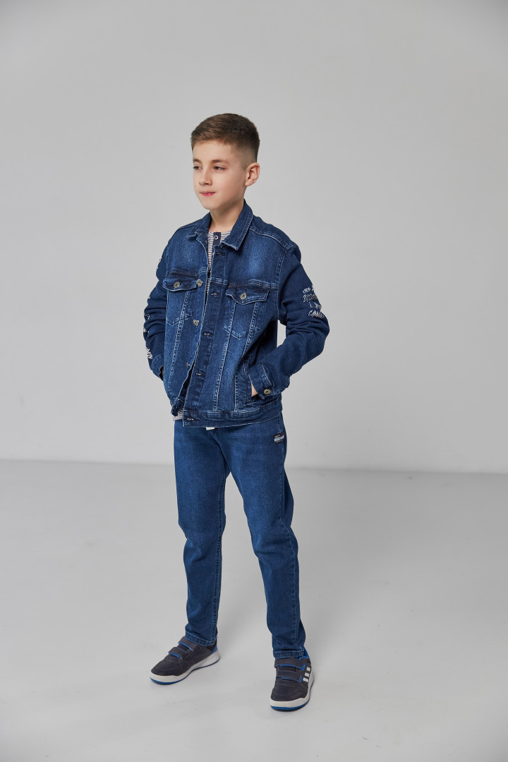 Джинсовая куртка ART для мальчика
