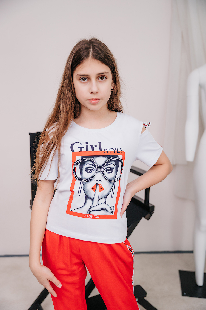Комплект "Girl fashion" с брюками