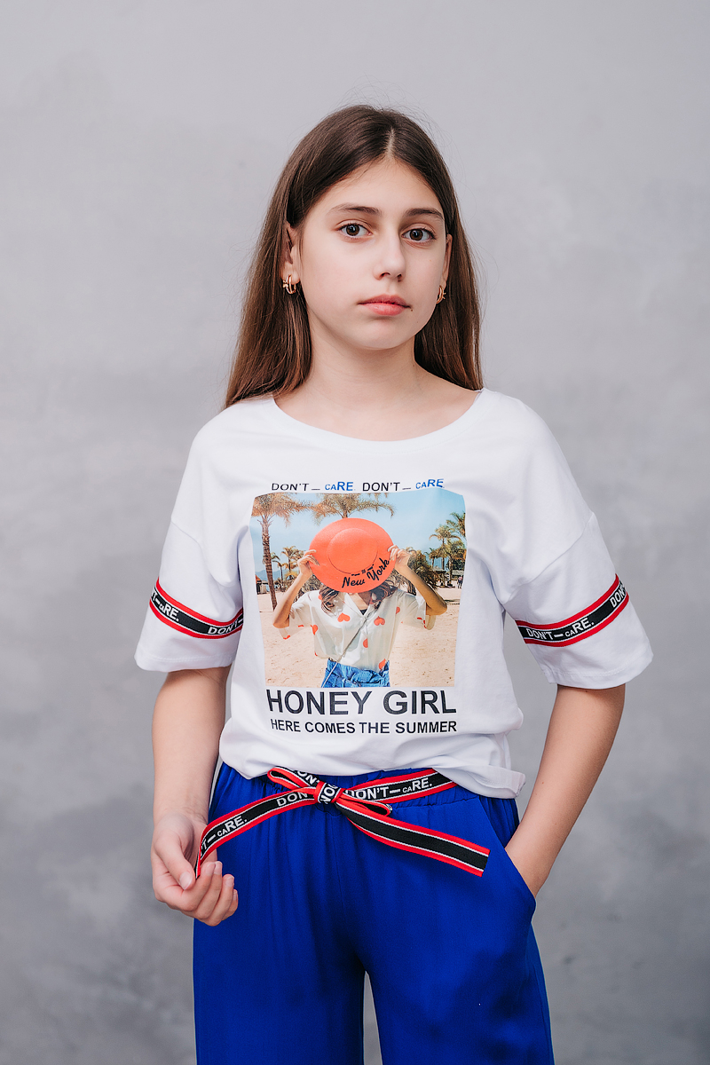 Комплект "Honey girl" з брюками