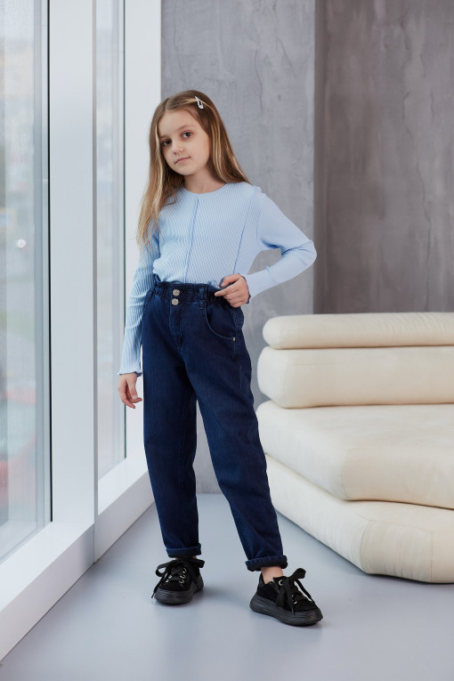 Джинси мом на дівчинку